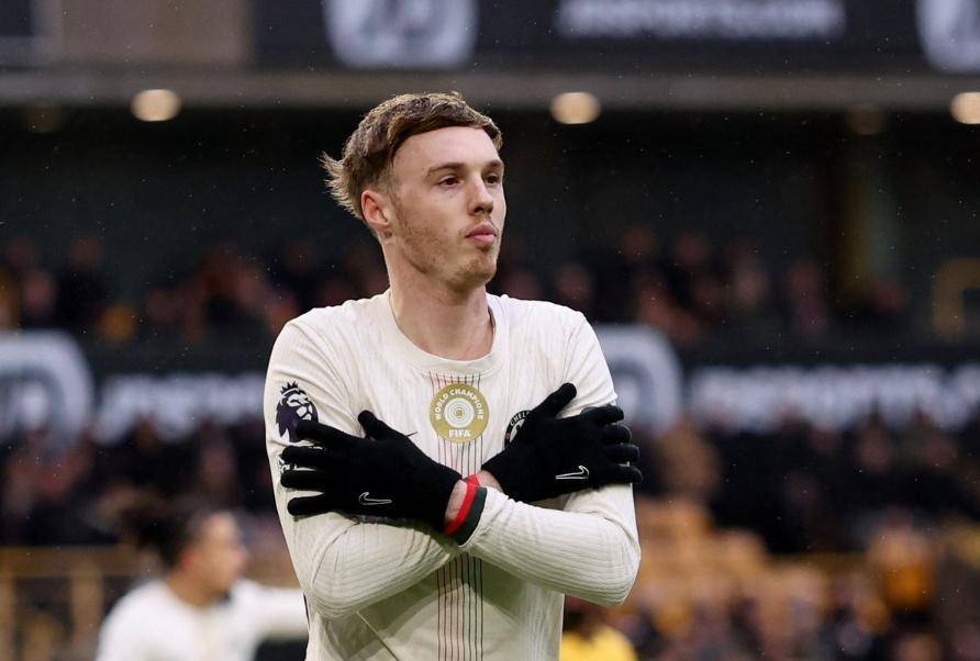 帕尔默半场帽子戏法，一战造两大神迹，切尔西3-1狼队夺交手5连胜